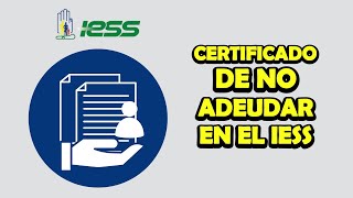 Descarga el Certificado No Adeudar en el IESS [upl. by Kauffman730]