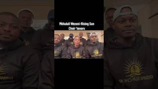 Mkhululi wezoni cover Rising Sun Choir tenors [upl. by Nohsar]