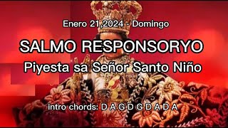 Salmo Responsoryo  January 212024  Domingo  Piyesta ni Sr Sto Niño salmo salmoresponsoryo [upl. by Anailuig403]