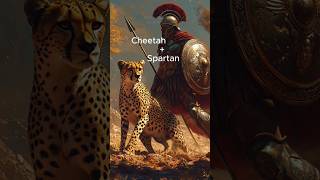 CHEETAH  SPARTAN ANIMAL BRIADS WHICH ONE YOUR FAVOURITE trending animals cartoon ai [upl. by Milde2]