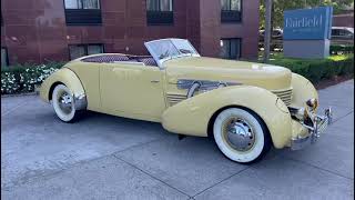 1937 Cord 812 Phaeton  Styling and Mechanical Tour de Force [upl. by Kimmy]