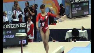 WC Gymnastics 2010 allround final Rie Tanaka Japan beam [upl. by Eduam36]