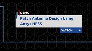 Patch Antenna Design Using Ansys HFSS [upl. by Hose]