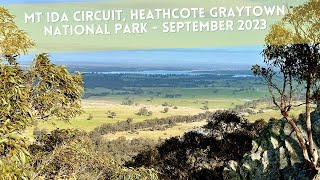 Mt Ida Circuit Heathcote Graytown National Park  September 2023 [upl. by Darbie]