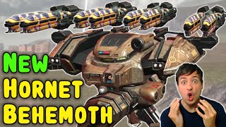 NEW HORNET BEHEMOTH Sniper  War Robots Test Server Gameplay WR [upl. by Elleynad421]