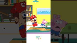 Let Me Smash It George funnycartoon memeanimation georgepig mario [upl. by Nednarb900]