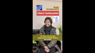 GinSen Massage Improved The Health Of Me And My Family Client Story  GinSen [upl. by Arri625]