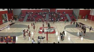 Oostburg High School vs Plymouth HS JV1 Womens JV Volleyball [upl. by Anhoj613]