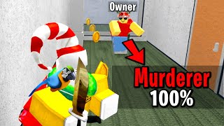 OWNER Nikilis GAVE ME MURDERER in ROBLOX MURDER MYSTERY 2 [upl. by Eanyl]