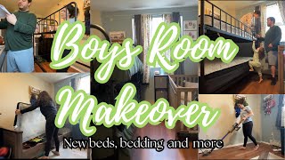 NEW ROOM MAKEOVER  BOYS ROOM MAKEOVER  NEW DECOR [upl. by Aihtennek588]