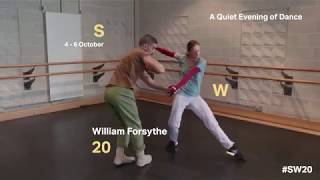 William Forsythe  A Quiet Evening of Dance  Rehearsal Trailer [upl. by Oettam]