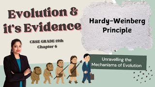 Evolution Hardy Weinberg Principle Lec 7 CBSE 12th [upl. by Salena924]