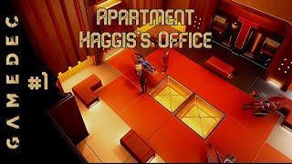 Apartment  Haggiss Office 1 Gamedec Walkthrough Achievement hunter [upl. by Jaime]