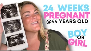 24 WEEKS PREGNANT UPDATE  GENDER REVEAL  NAME REVEAL  NIPT  HIGH RISK [upl. by Poler212]