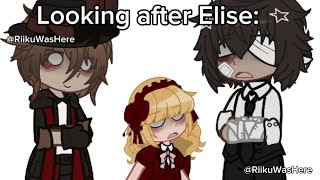 Average bickeringBabysitting Eliss  Normal Mori Au  ooc  16 skk [upl. by Acissey]