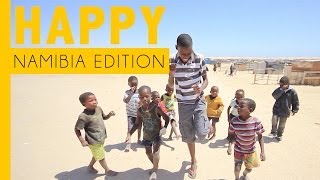 PHARRELL WILLIAMS  HAPPY NAMIBIA EDITION HappyDay [upl. by Salesin254]