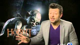 Andy Serkis on the technological advancements used in filming The Hobbit [upl. by Aletha]