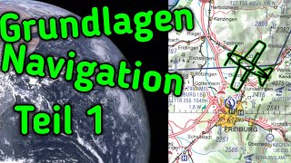 Grundlagen Navigation Teil 1  PROP FREI  Ultraleicht Fliegen Lernen [upl. by Simara843]