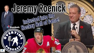 Jeremy Roenick DIDNT think he would ever get into the Hockey Hall of Fame his wait is over [upl. by Aronel977]