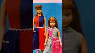 Vintage Ponytail Barbie amp Bubblecut Barbie amp Ken Doll and Skipper Barbie Dolls 1950s amp 1960s dolls [upl. by Mencher]