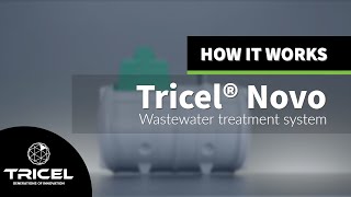 How a Tricel Novo wastewater treatment system works [upl. by Gildea787]