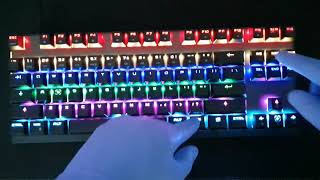 Motospeed CK82 RGB Gaming Keyboard Unboxing Review 87 Keys [upl. by Tandie]