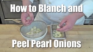 How to Peel Pearl Onions [upl. by Ahsenit]