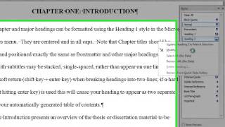 UCF ETD Tutorial Subheadings [upl. by Ahsinrev280]