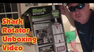 Shark Rotator Professional Lift Away Vacuum Unboxing Video [upl. by Jacobo]