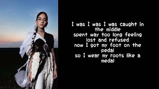 Dhee  I wear my roots like a medal  Lyrics [upl. by Donni]