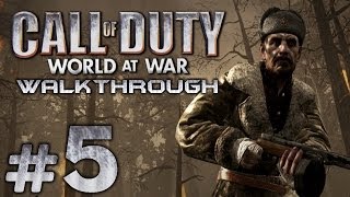 Прохождение Call of Duty 5 World at War — Миссия №5 ИХ ЗЕМЛЯ ИХ КРОВЬ [upl. by Attenohs]