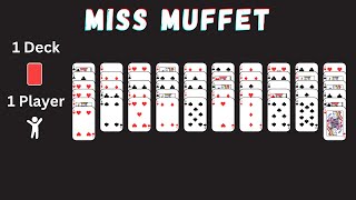 How To Play Miss Muffet Solitaire [upl. by Ahso]