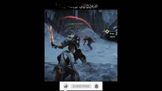 Atreus first combat God of War Ragnarok Full playthrough on my Yt channel godofwarragnarok fyp [upl. by Astra]