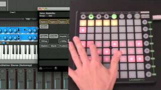 Novation  Launchpad Tutorial Part 6 — Using Launchpad with Automap English [upl. by Wertz219]