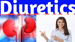 Diuretics pharmacology types of diuretics use side effecte moa [upl. by Adela]