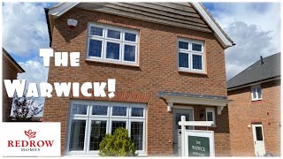 Redrow  THE WARWICK  Showhome Tour  Abbey Fields  Priorslee  Telford  New Build UK [upl. by Yram]