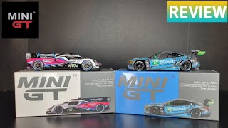 Its Finally Here Mini GT  Acura ARX06 GTP amp BMW M4 GT3 Turner Motorsport  REVIEW [upl. by Yenor886]