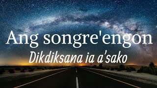 Ang songreengon garogospel lyrics [upl. by Adelbert]