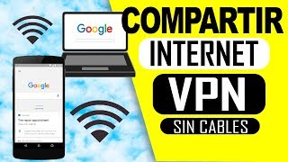 ▶︎ COMPARTE EL INTERNET VPN A TU MÓVIL O PC  100 EFECTIVO  NO ROOT [upl. by Ofori442]