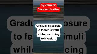 Systematic Desensitization [upl. by Odlonra]