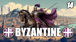 THE STAUNCH BYZANTINE ARMY  Medieval II Total War 14 [upl. by Gautier]