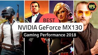 Benchmark NVIDIA Geforce MX130 Gaming Performance on TOP 5 games [upl. by Lucita69]