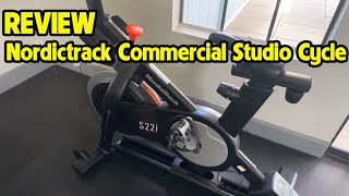 Nordictrack Commercial S22i Studio CycleFeaturesDemo and My Review [upl. by Ahteres]