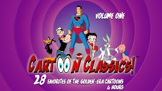 Cartoon Classics  28 Favorites of The Golden Era Cartoons  Volume 1 [upl. by Thaddeus]