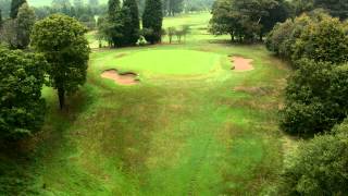 Brancepeth Castle Golf Course Flyover  Hole 15 [upl. by Adnohs74]