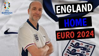 🔥 NEW England Euro 2024 Home Shirt Review [upl. by Floyd]