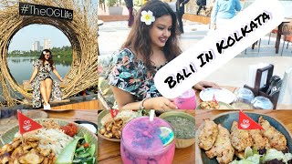 New Bali Themed Cafe in Kolkata  OG by the Lake 😍 TheOGLife [upl. by Derina374]