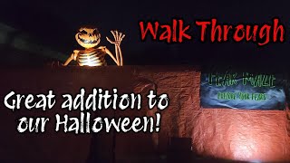 Fear Maze Walk Through Great Halloween Addition [upl. by Okir]