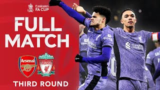 FULL MATCH  Arsenal v Liverpool  Third Round  Emirates FA Cup 202324 [upl. by Yatnuahs671]