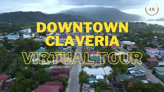 DJI MINI 2  4K CINE FOOTAGE  DOWNTOWN CLAVERIA VIRTUAL TOUR  CABICUNGAN RIVER  ASJ  CSAT [upl. by Nahej]